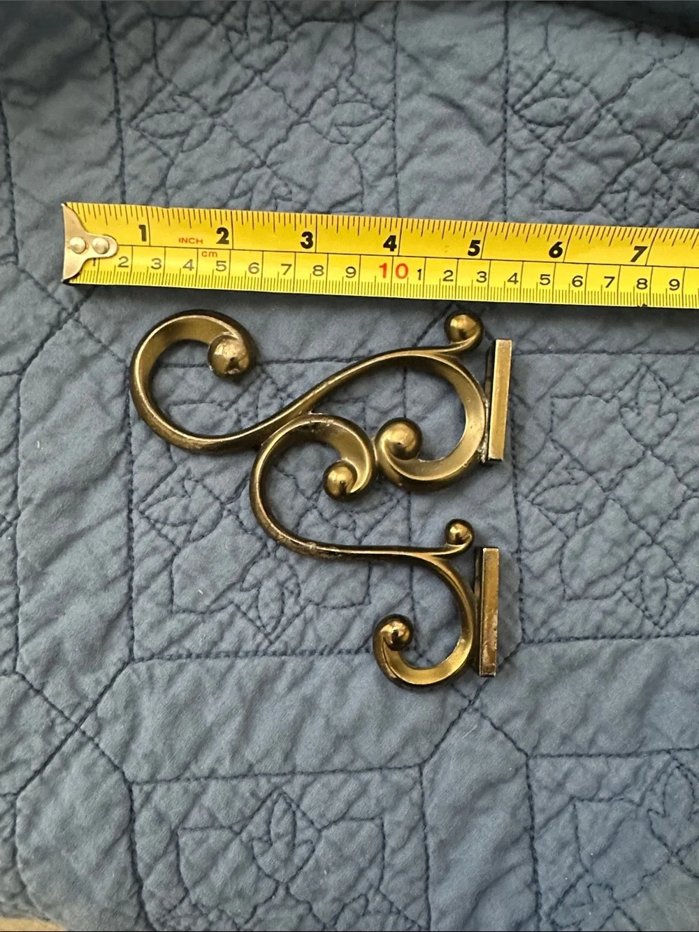 Vintage Brass Wall Hook
